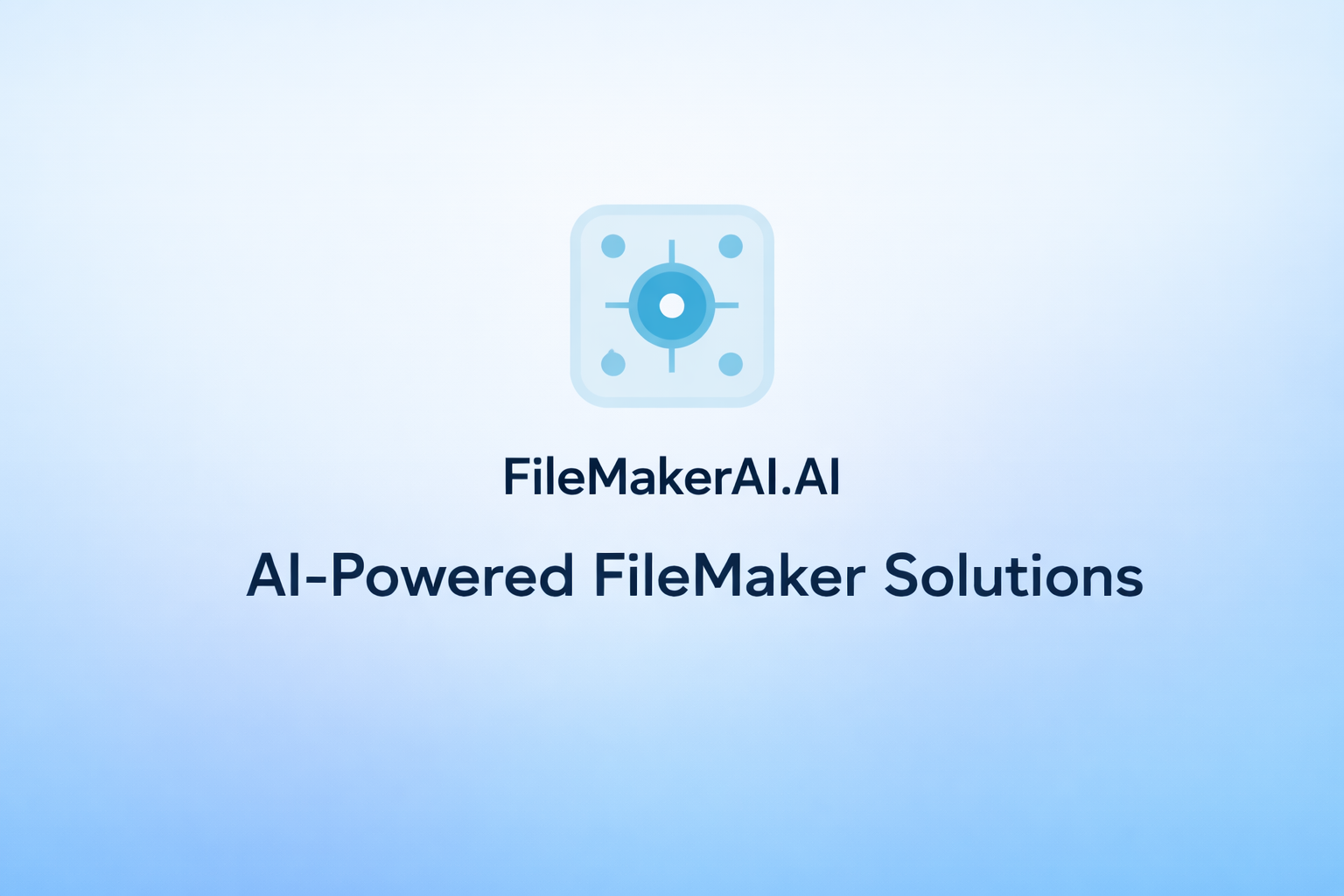 FileMakerAI.ai – AI-Powered FileMaker Solutions